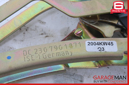 03-12 Mercedes R230 SL500 Convertible Right Trunk Frame Lock Cylinder Bracket