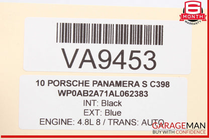 10-13 Porsche Panamera S 970 Trunk Tailgate Release Open Handle w/ Camera OEM