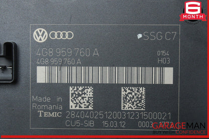 12-18 Audi A7 A6 Front Left Driver Side Seat Control Module Unit 4G8959760A OEM