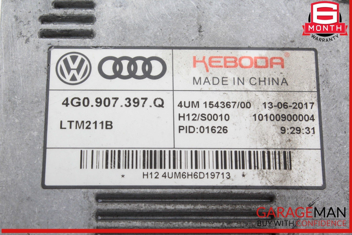 16-18 Audi A6 A7 Head Light Headlight LED Ballast Module 4G0907397Q OEM