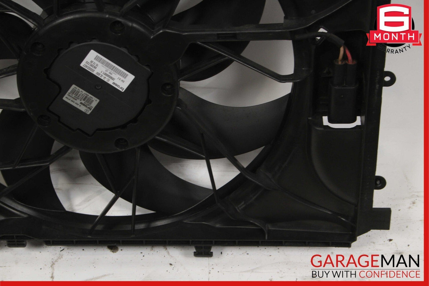 08-16 Mercedes X204 GLK350 C300 E350 Engine Radiator Cooling Fan Motor Assembly