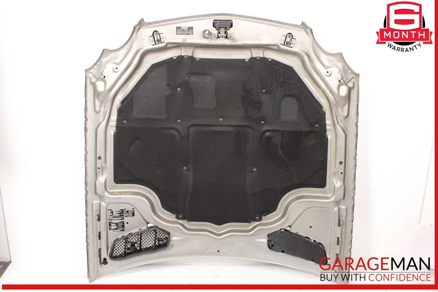 03-08 Mercedes R230 SL500 SL550 Front Hood Bonnet Vent Cover Assembly OEM