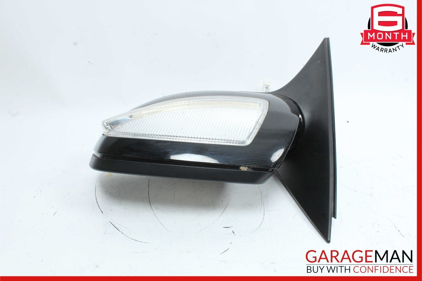 08-09 Mercedes W204 C300 C350 Front Left Side Mirror Door Rear View Black OEM
