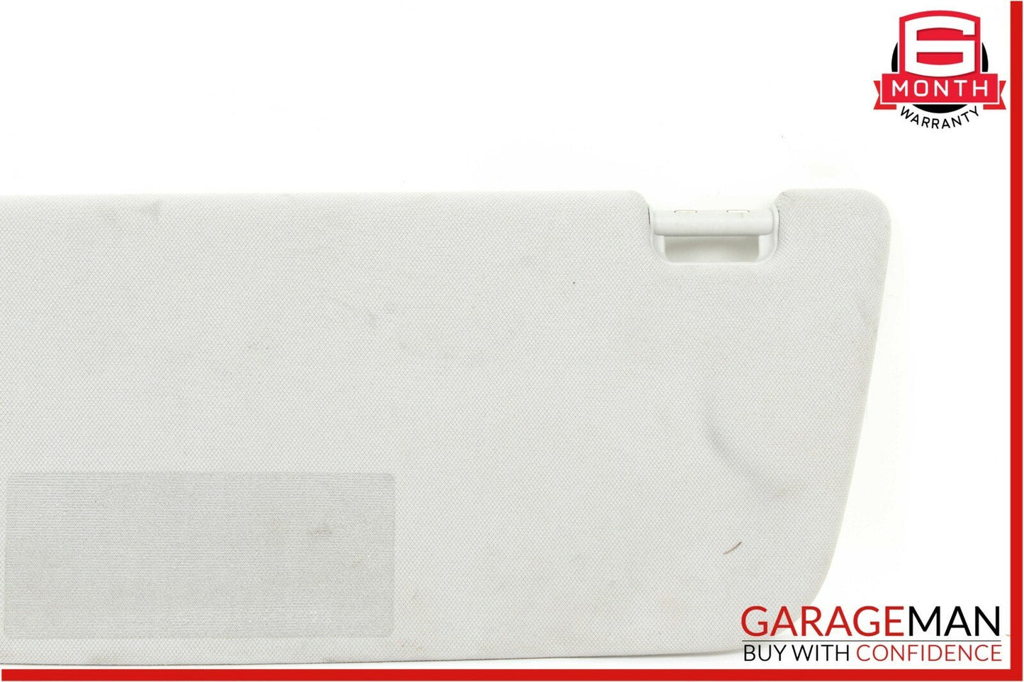 07-13 Mercedes S550 CL550 Front Right Sun Visor Sunvisor Shade Cover Suede Grey