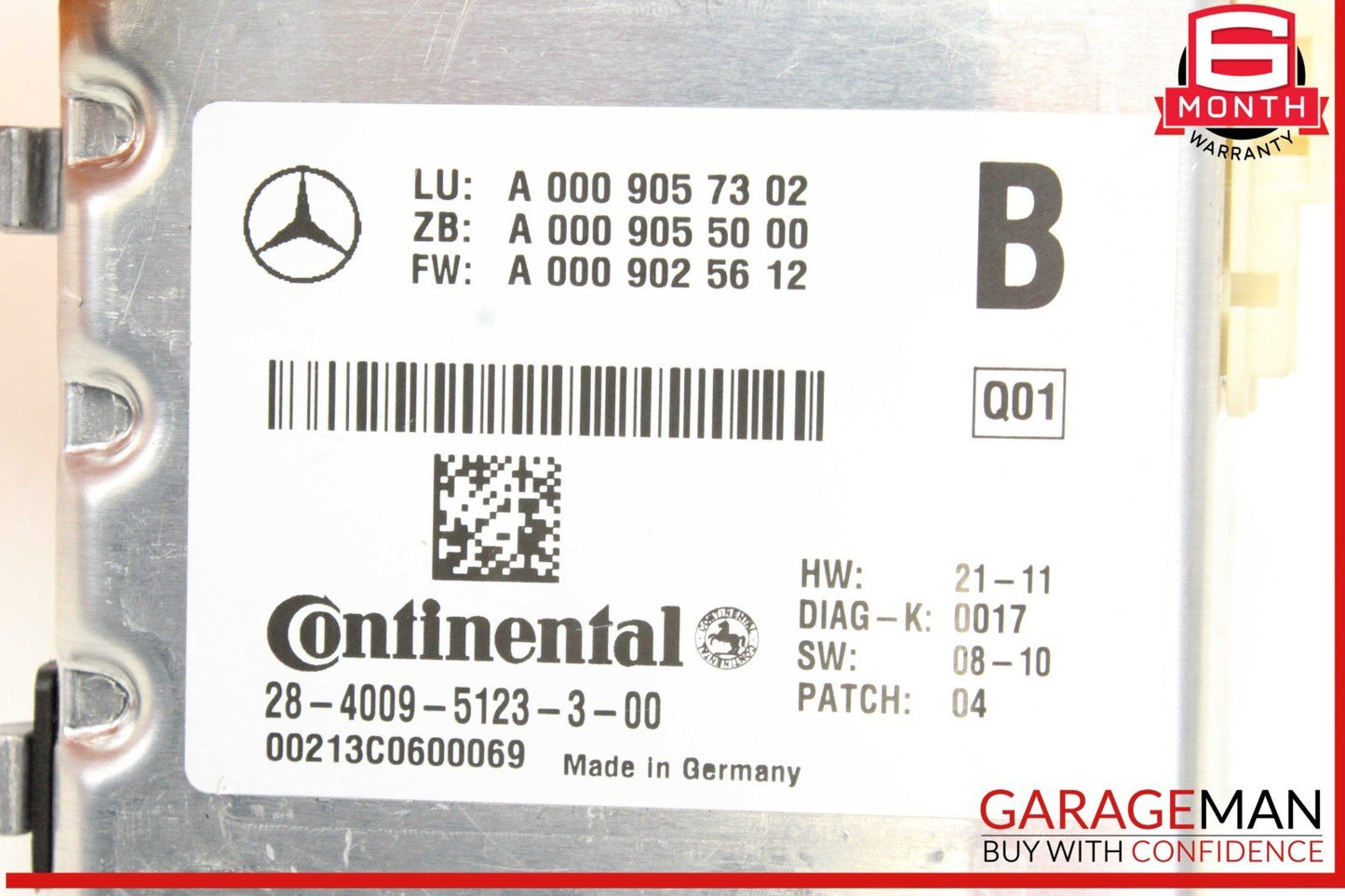 10-16 Mercedes X204 GLK250 Bluetec Active Lane Assist Camera 0009057302 OEM