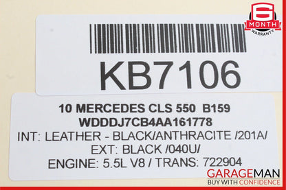 03-09 Mercedes W219 CLS550 E63 AMG Rear Door Keyless Go Control Module OEM