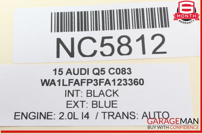 13-17 Audi Q5 Front Right Passenger Side Door Control Module Unit 8K0959792R OEM
