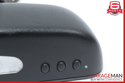 10-16 Mercedes W212 E350 E400 E550 Interior Top Upper Rear View Mirror Black OEM