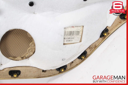 06-12 Mercedes W164 ML350 Rear Left Driver Side Interior Door Panel Brown