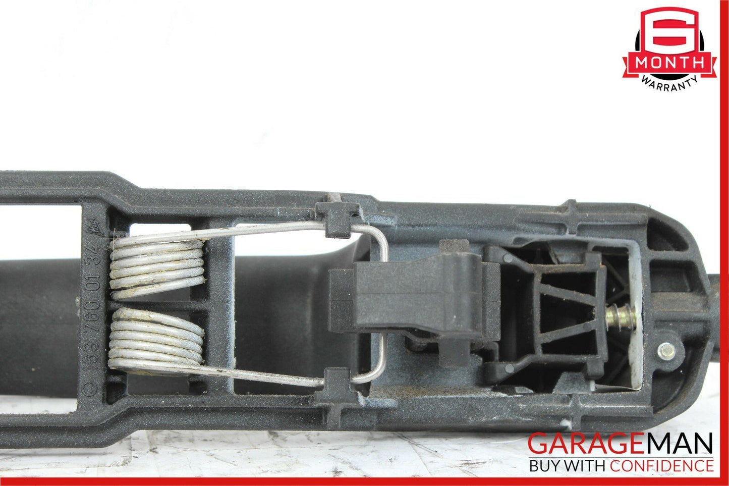 98-05 Mercedes W163 ML320 ML55 AMG Rear Left Side Exterior Door Handle Black OEM