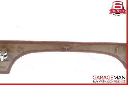 10-16 Mercedes W212 E350 E550 E63 AMG Steering Column Cover Boot Trim Wood OEM