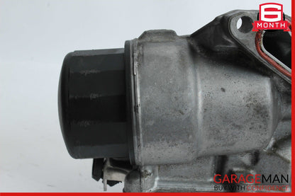 08-11 Mercedes W221 S550 Engine Oil Filter Cooler Housing 2721800410 OEM