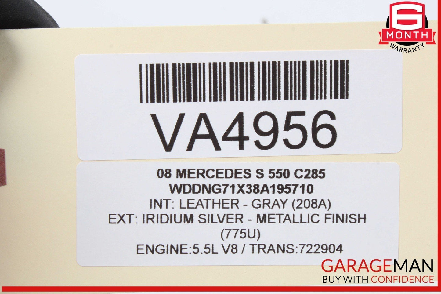 07-13 Mercedes W221 S550 S65 AMG Rear Left Door Lock Latch Actuator OEM