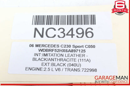 05-13 Mercedes W203 C230 Sport Oil Filter Cooler Housing 2721800210 OEM
