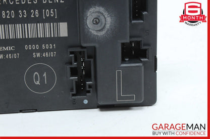 06-11 Mercedes W219 CLS550 Rear Left Side Door Control Module 2198203326 OEM