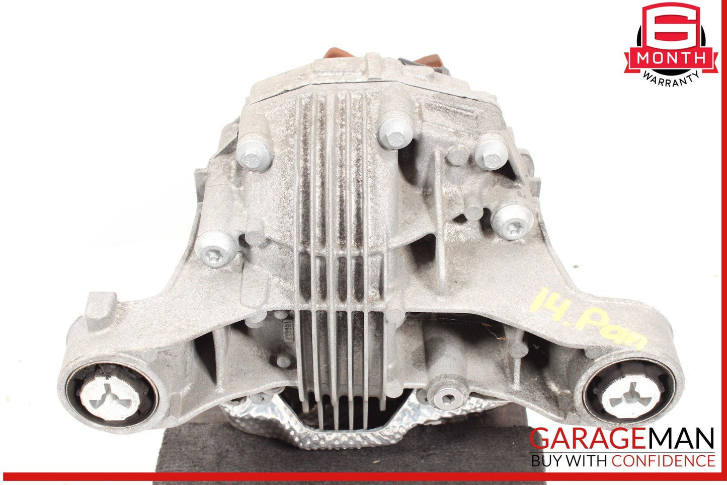 12-16 Porsche Panamera 970 S Hybrid Rear Differential Diff Axle Carrier OEM