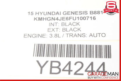 15-20 Hyundai Genesis G80 AWD Front Driveshaft Propeller Shaft 49100B1500 OEM