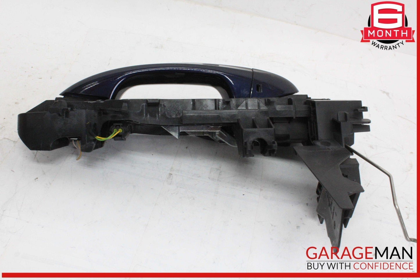 15-20 Mercedes W205 C300 Front Left Driver Side Exterior Door Handle Blue OEM