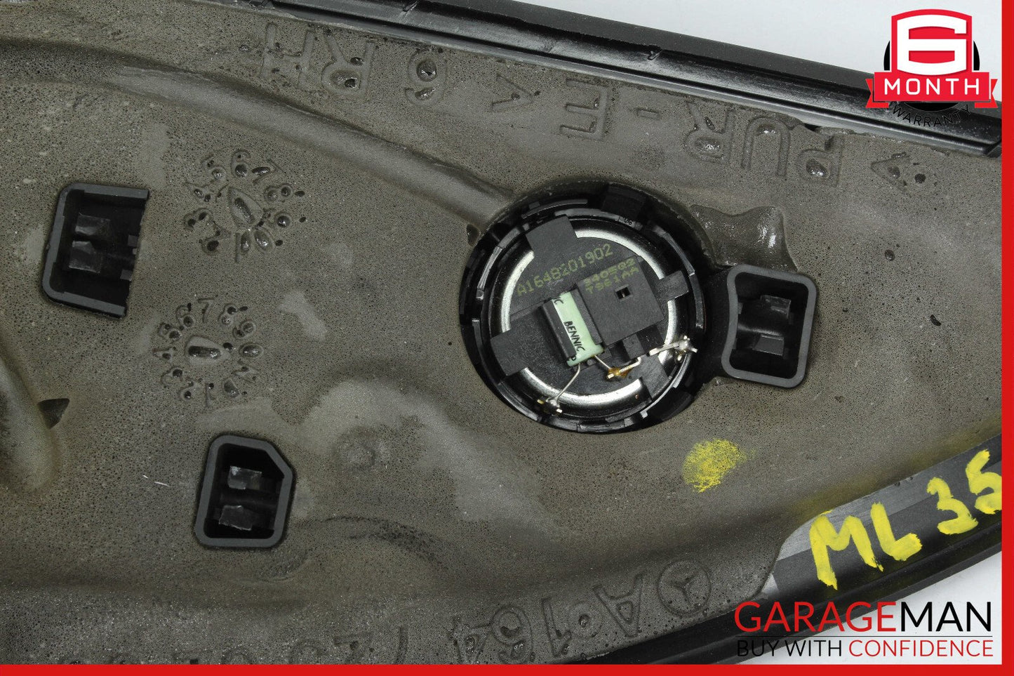 06-12 Mercedes W164 ML350 GL350 Speaker Door Mirror Cover Front Right Side OEM