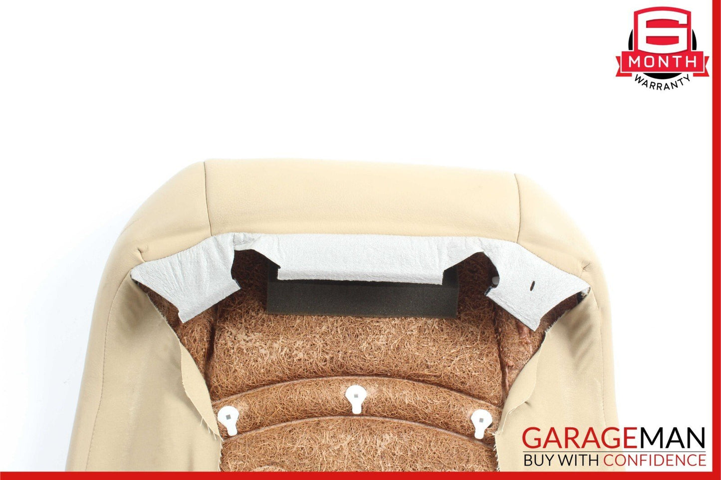 06-11 Mercedes W219 CLS550 Front Left or Right Top Upper Seat Cushion Beige OEM