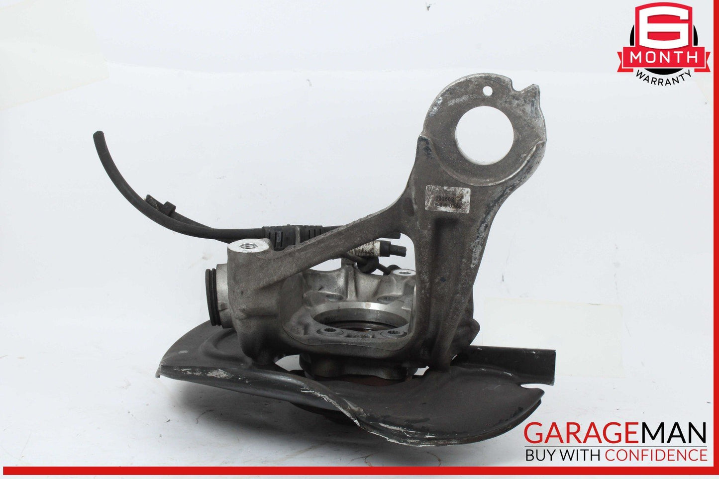 09-18 Audi S6 A7 Rear Left Side Spindle Knuckle Wheel Hub OEM