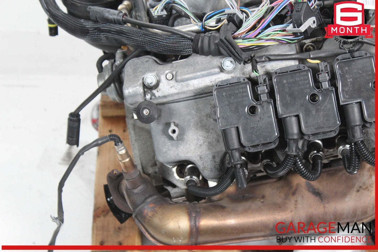 97-05 Mercedes R170 SLK320 E320 Engine Motor Block Assembly V6 M112 RWD OEM 165k