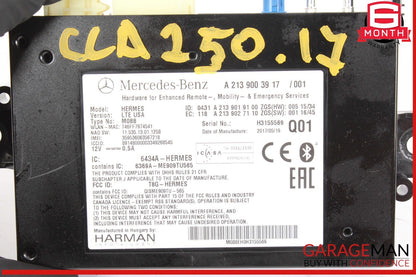 15-20 Mercedes W117 CLA250 Communication Computer Control Module Unit OEM