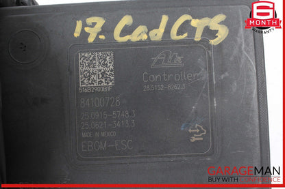 17-18 Cadillac CTS V-Sport ABS Anti Lock Brake Pump Module 84100724 OEM