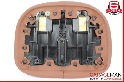 14-17 Maserati Ghibli Front Right / Left Seat Headrest Head Rest Brown