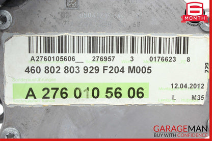 12-16 Mercedes W204 C300 E350 3.5 V6 Engine Motor Vacuum Pump Control Module