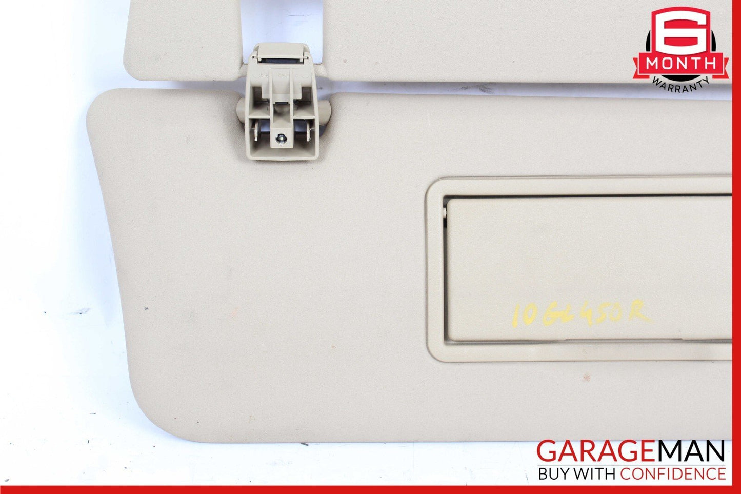 06-12 Mercedes ML350 GL450 Front Right Side Sun Visor Sunvisor Shade Brown