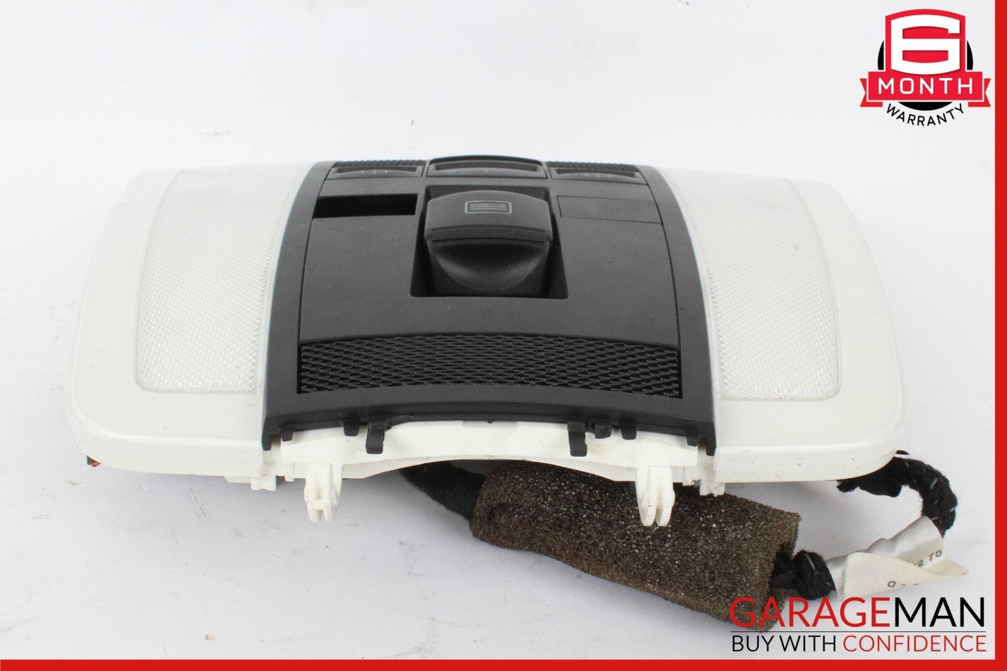 08-14 Mercedes W204 C300 4MATIC Overhead Dome Light Lamp Reading Map Black
