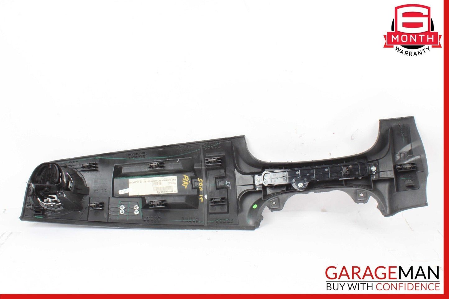 13-19 Fiat 500 Instrument Panel Trim Bezel Silver 1VH562SCAB OEM