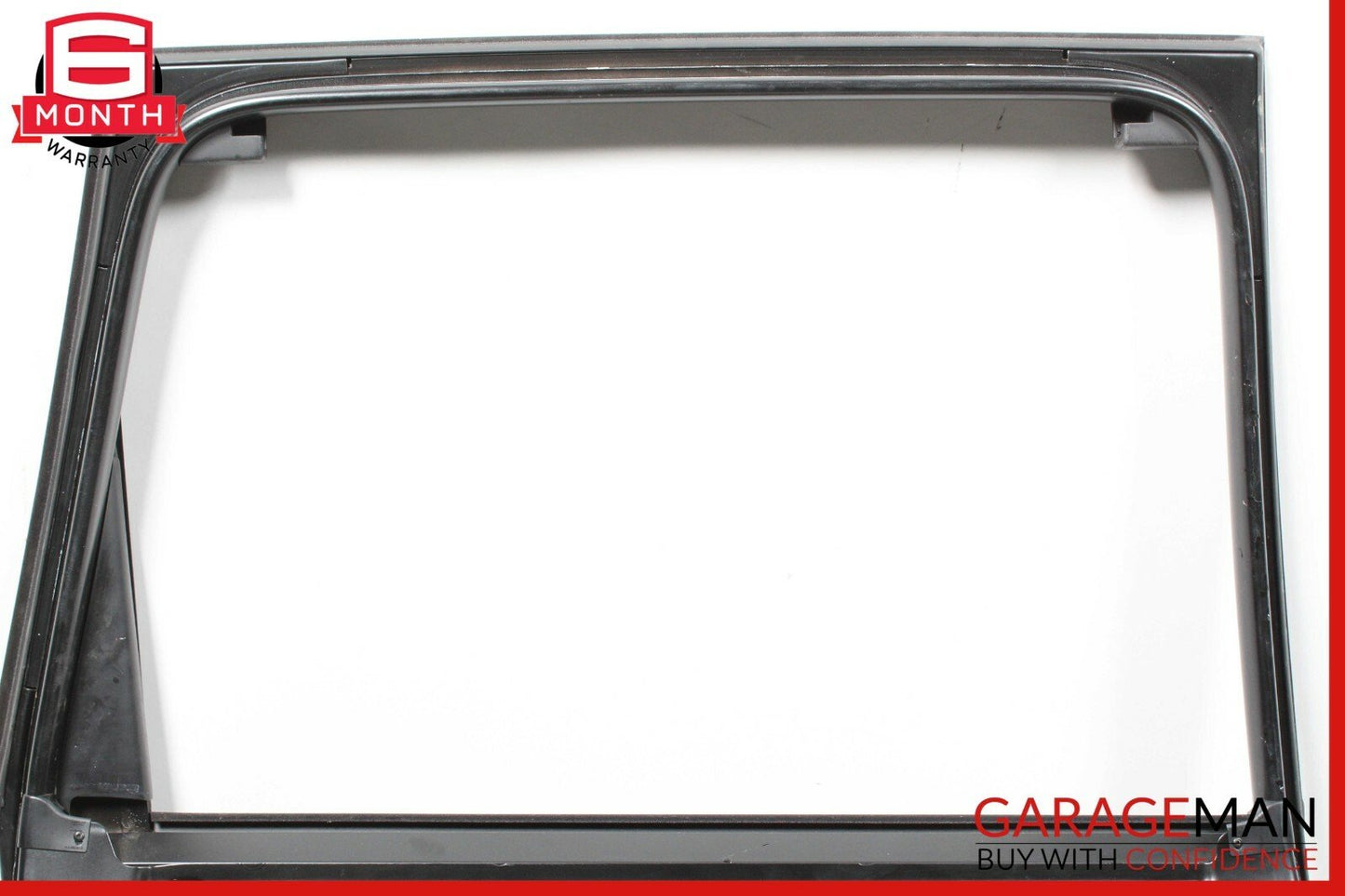 03-06 Porsche Cayenne 955 Rear Left Side Door Plate Window Frame Panel Assembly