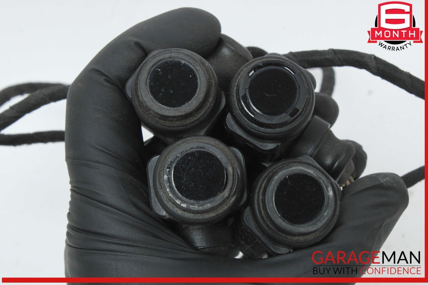 03-06 Mercedes R230 SL500 SL55 AMG Bumper Parktronic Parking Sensor Set OEM