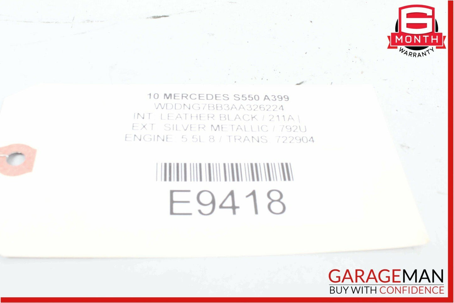 07-13 Mercedes W221 S550 S450 S63 AMG Anti Theft Alarm Horn Siren w/ Bracket OEM