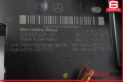 10-11 Mercedes W204 C300 C250 Rear SAM Module Relay Fuse Box 2049060505 OEM
