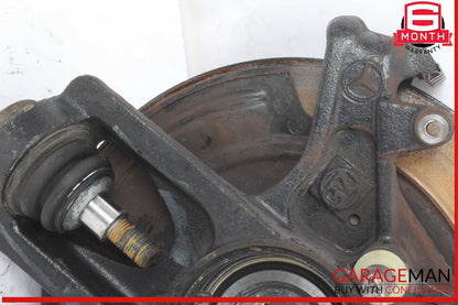 98-05 Mercedes W163 ML350 Rear Right Side Spindle Knuckle Hub w/ Rotor Disc OEM