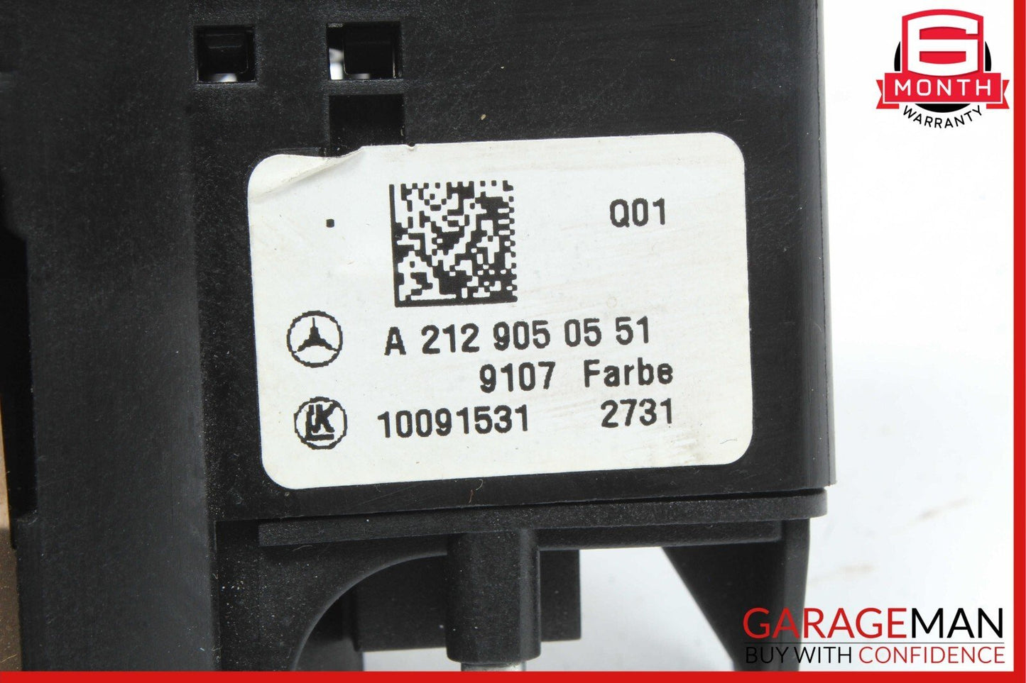 08-15 Mercedes W204 C250 Headlight Fog Light Switch Control Module OEM