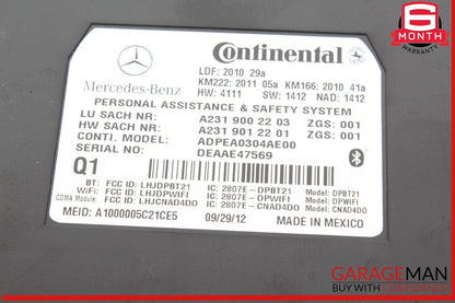 10-20 Mercedes W204 C250 GLA250 SL400 Communication Control Module Unit OEM