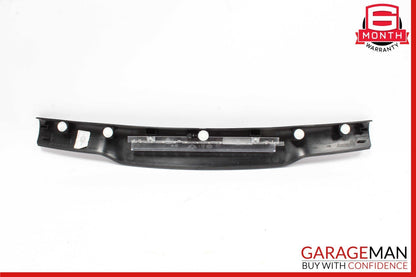 14-19 Mini Cooper Hardtop Rear Tailgate Upper Center Trim Cover Panel Black