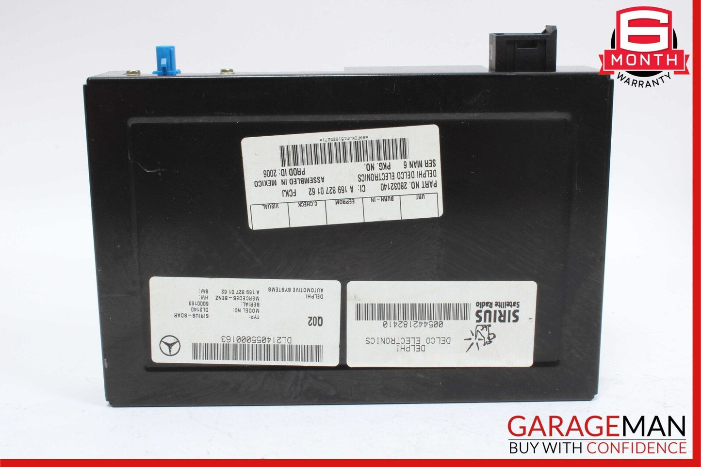 03-11 Mercedes SL500 CLS550 E550 Sirius Satellite Radio Receiver Module Unit OEM
