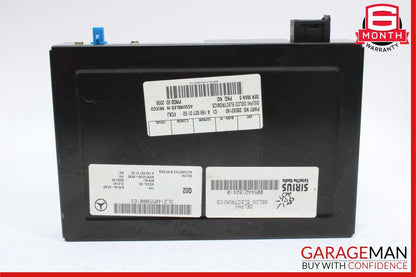 03-11 Mercedes SL500 CLS550 E550 Sirius Satellite Radio Receiver Module Unit OEM