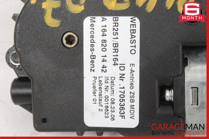 06-13 Mercedes X164 GL450 Panoramic Sunroof Sun Roof Motor 1648201442 OEM