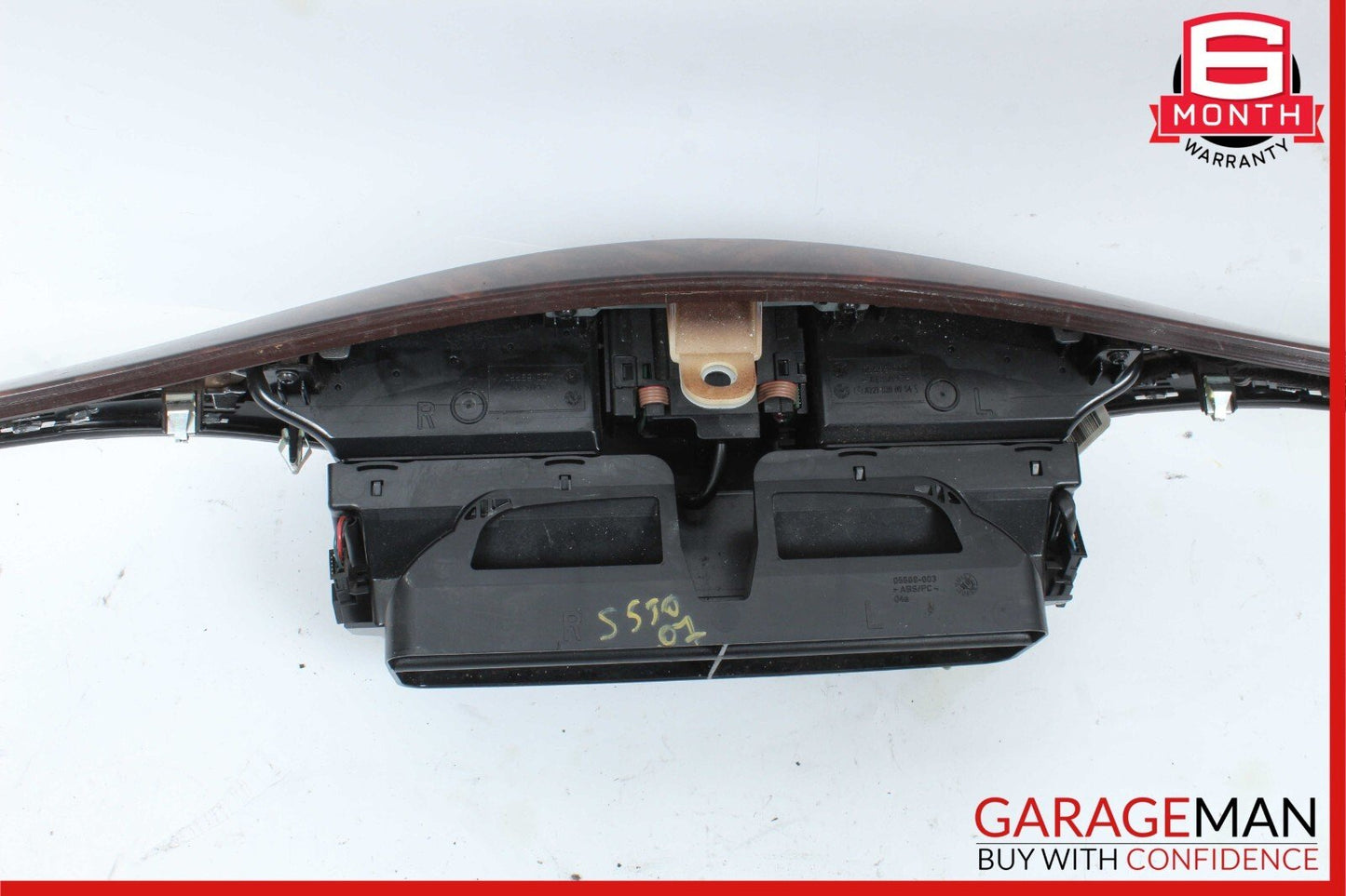 07-14 Mercedes W221 S550 Center Dash Heater Switch Control Panel Assembly OEM