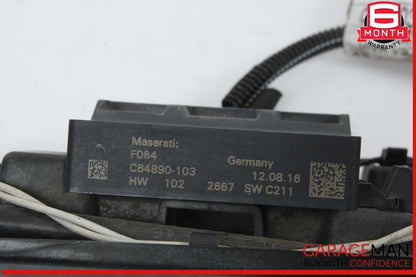 14-18 Maserati Ghibli Rear Trunk Deck Lid Opening Sensor Panel Assembly OEM