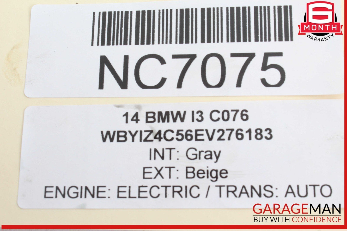 14-21 BMW i3 I01 Hybrid Engine Auxiliary Electric Coolant Water Pump OEM