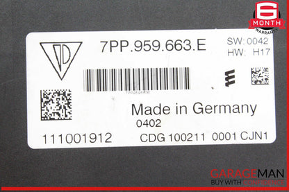 10-18 Porsche Panamera 970 Voltage Stabiliser Converter Control Module Unit OEM