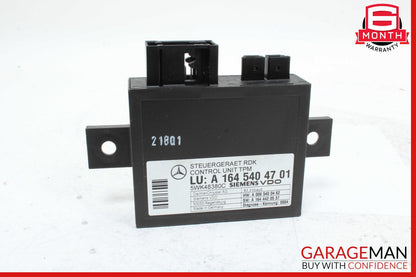 06-13 Mercedes W251 R350 CL550 TPMS Tire Pressure Control 1645409545 OEM