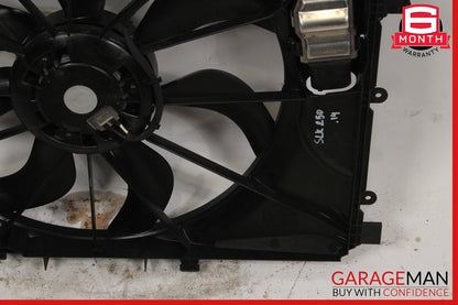 12-20 Mercedes R172 SLK250 CLA250 Engine Radiator Cooling Fan Motor Shroud Assy